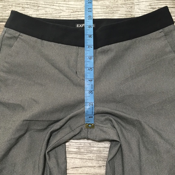 Express Columnist Pants Women’s 0R Gray Black (Inseam 26). - Picture 3 of 11